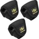 SF Low Profile Casting Baitcast Reels Cover Case Reel Pouch Glove for Fits 50 100 200 300 Series Baitcaster, Color: Baitcast 300 Series/ Black
3pcs.