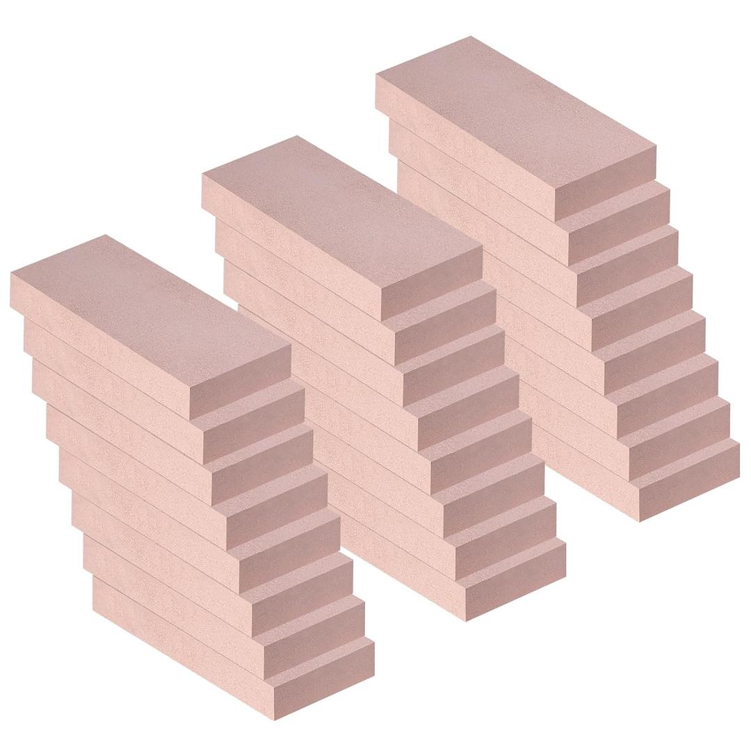 Fire Bricks, Woodstove Firebricks, High Temperature Resistant Clay Firebricks for Wood Stoves, Fireplaces, Pizza Ovens and BBQ Smokers, Size 9" X 4-1/2" X 1-1/4", Pack of 24, Red Color