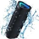 Vanzon Bluetooth Speaker, Portable Bluetooth Speaker, IPX7 Waterproof Wireless Speaker with 24W Stereo Sound,TWS Pairing,24H Playtime and Colorful RGB Lights for Home,Outdoor,Party,Great Gift