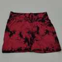 YEOREO Professional Women Workout Shorts 3.6" Scrunch Shorts Seamless High Waisted Contour Gym Yoga Biker Shorts (X-Large, Tie Dye Red)
