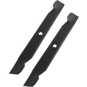 532138971 138971 42 Inch High Lift Mower Blades for Craftsman Husqvarna Poulan 127843 138498 532127843 532138498 Compatible with LT1000 LT2000 LT125 LTH130 YT3000 YTH22V42 YTH18542 YTA18542 YTH1542XP