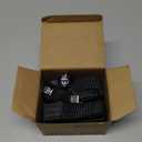 Rechargeable Headlamp Flashlight 2-Pack, 8 LED 2500 Lumen Ultra-Light Bright Headlight with Motion Sensor, Waterproof Lightweight Head Lamp for Adult Kid, Headlamps for Outdoor Camping Running Fishing (Black)