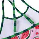 Vieille Little Girls Swimsuit Cute Kids Quick Dry Swimwear with Skirt 3-8 Years (Pink)