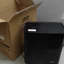 JRD Warm & Cool Mist Humidifiers for Bedroom 5L, Quiet Ultrasonic Air Humidifier Fast Symptom Relief, 50H Runtime, 12H Timer, Oil Diffuser, 7 Color Light for Large Room, Office, Baby, Plants-Black