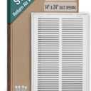 Return Air Filter Grille Vent Cover for 14 x 24 Inch Duct Opening