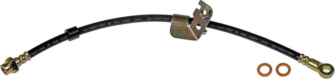 Dorman H620909 Front Passenger Side Brake Hydraulic Hose Compatible with Select Chrysler / Dodge / Jeep Models