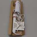 Conair Double Ceramic 1/2-Inch Curling Iron, 1/2-inch barrel produces spiral curls  for use on short to medium hair (0.5 Inch (Pack of 1), White/Rose Gold)