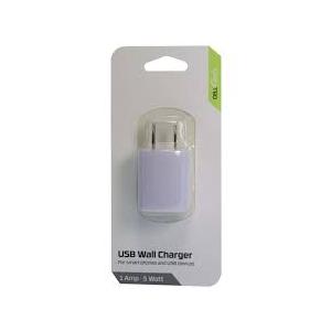 CELLCANDY Fast Charge Dual USB Wall Charger 12 Watts
