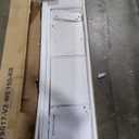 Rolanstar TV Stand with LED Lights & Power Outlet, Modern Entertainment Center for 32/43/50/55/65 Inchs TVs, Table, Universal Gaming Media Stand Storage Cabinet and Large Storage, White