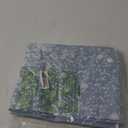 LYCGS 7x5ft Blue and Silver Backdrop Birthday Silver Spots Bokeh Wedding Prom Graduation Photography Background X-79 (Multi)