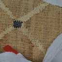 Hand Woven Jute Rug 6'x9' Area Rug - Rectangular Handcrafted Premium Geometric Design, Indoor Reversible Natural Fiber Rugs - Rustic Farmhouse Carpet for Living Room, Hallway, Bedroom - Natural