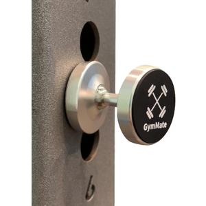 Dual Magnetic Phone Mount & Holder. Attaches magnetically to Metal Surface. Shoot Hands-Free Videos While Working Out. Strong Joints and Magnets. Compact Size.