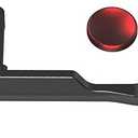 SmallRig Thumb Grip with Hot Shoe Cover for FUJIFILM XM5 (Black)  4878