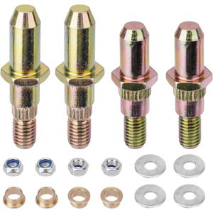 Complete Door Hinge Pin and Bushing Repair Kit Compatible with 1999-2007 GMC Sierra, Chevrolet Silverado, Avalanche, Suburban, Tahoe, and Cadillac Escalade  Replaces 38453, 19299324, 89025540