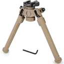 Tactical Durable Sturdy Portable Bipod Picatinny Quick Detach Head for Rifles with 6 Adjustable Heights for Shooting Hunting Accessories