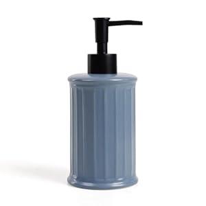 Soap Dispenser, Ceramic Liquid Hand Dish Soap Dispenser 11.84OZ, Hand Lotion Dispenser for Kitchen Bathroom Shower, Refillable, Dark Green, ANTIS'S HOME