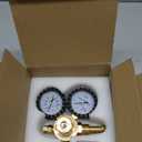 BETOOLL Nitrogen Regulator with 0-800 PSI Delivery Pressure Equipment Brass Inlet Outlet Connection Gauges