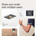 WITHINGS Body Smart - Accurate Scale for Body Weight and Fat Percentage, Body Composition Wi-Fi and Bluetooth Weight Scale, Baby Weight Scale, Smart Scale Apple Health Compatible, Bathroom Scale