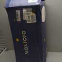 MAXYOYO Tri-Fold Mattress, 6 Inch Tufted Folding Mattress Full Foam Bed, Foldable Floor Couch Guest Bed Topper Portable Camping Sleeper with Corded Fabric, Navy, 53"x75"