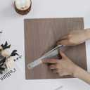12 Pcs Walnut Unfinished Wood Craft, 12 x 12 x 1/8 Inch - 3mm Thick Walnut Unfinished Plywood for Laser Cutting & Engraving, School DIY Projects, Painting, Fretwork, CNC Cutting, Wood Burning 12 Pcs