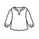 Amrabess Ruffle Blouse Cotton For Women L Pink