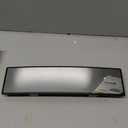 Rear View Mirror, Chrome Anti-glare Panoramic Rear Mirrors Universal 12 Inch Convex Car Interior Clip on Extra Big Wide Angle Rearview Mirror Extender to Reduce Blind Spot for Car SUV Trucks