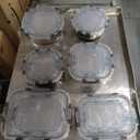 6pc Glass Containers