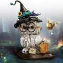 Owl Animal Building Set for Kids Collectible Magic Bird Model Toys Compatible with Lego Animal for Adults Creative Home Decor and Office Art Gifts Toys for Boys and Girls Aged 8+