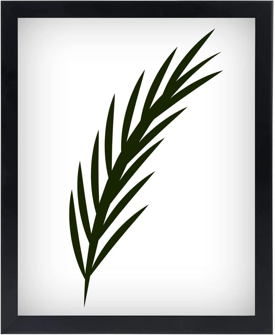 NAOKBOEE 13x20 Picture Frame in Black, Photo Frames with Plexiglass, Horizontal and Vertical Formats for Wall Mounting