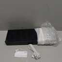 Alampan 12" Large Digital Wall Clock with Remote Control, USB Powered, Corded RGB LED Clock with Full Screen Display, Big Numbers, for Classroom, Living Room, Elderly, Wall Mounted, DST, KSJ-01, Black