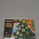 Christmas Ornaments Building Set, 11-in-1 Christmas Tree, Wreath, Santa, Reindeer, Gingerbread, Polar Bear, Snowflake, 2025 Xmas Holiday Stocking Stuffer Toys Gifts for Kids Boys Girls