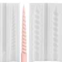 2 Pcs Spiral Candle Molds, Silicone Twisted Molds for Candle Making- Twisted Taper Candle Making Kit, Professional Grade DIY Resin Molds for Wax, Soap, Beeswax