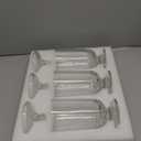 24fl oz Glass Candy Jars with Lids,3 Pack Apothecary Jars,Storage Jar for Candy, Cookies, Snacks, Kitchen Pantry, Clear Glass Jar for Countertop Display & Party Favors