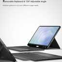 Doohoeek Keyboard Folio w/Status Screen for Samsung Galaxy Tab S11 Ultra 14.6 inch 2025, Tab S11 Ultra 14.6" Bluetooth Keyboard with Trackpad & Any-Angle Stand & Backlit, Tab S11 Ultra Keyboard