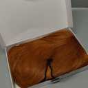 MAGQOO Auburn Red Copper Wig Women Dark Orange Bob Wigs Short Straight Dark Orange Wigs with Bangs Synthetic Heat Resistant Wig Cap Included