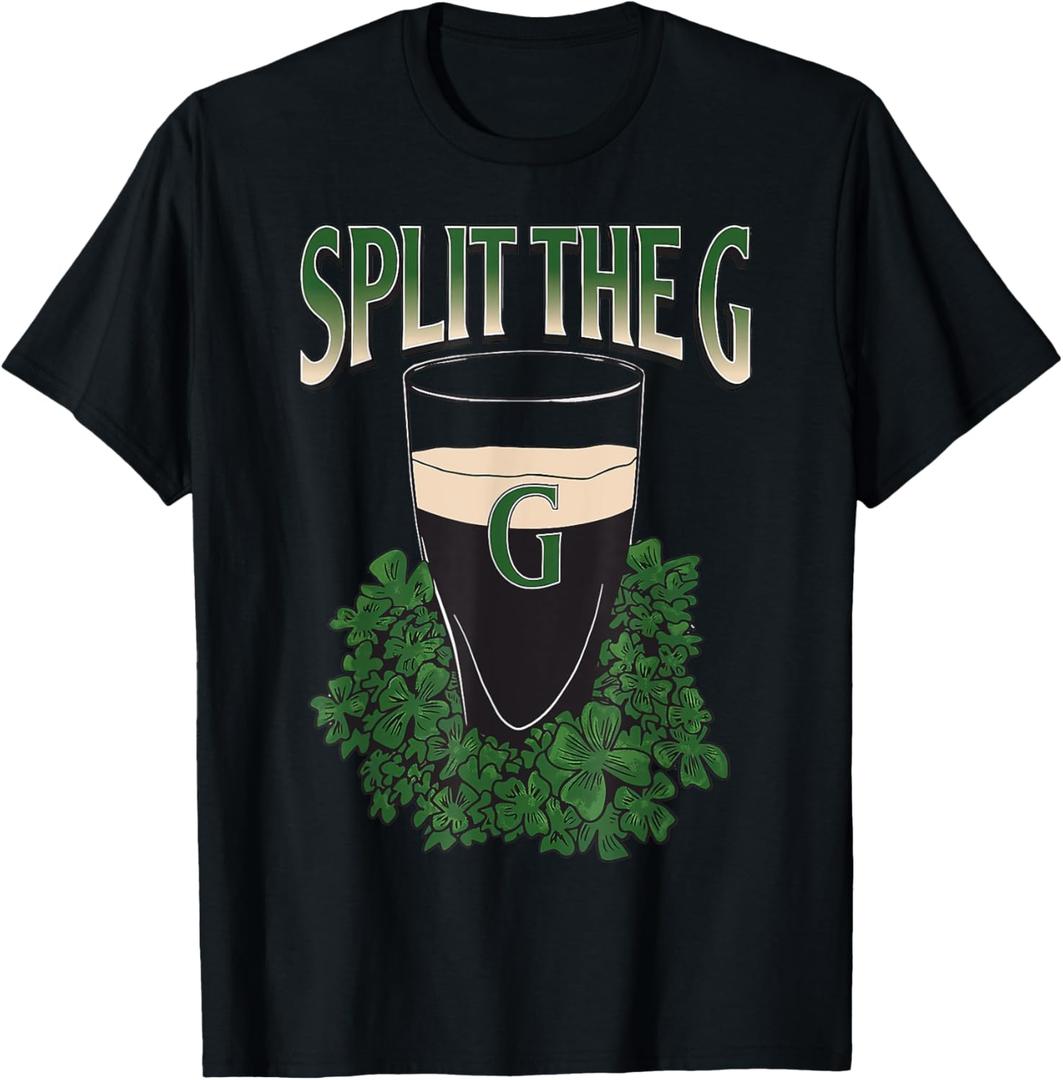 Split Divided The G T-Shirt, XL, Black