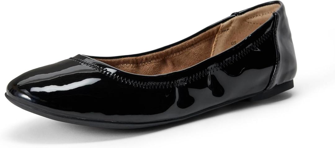 Amazon Essentials Women's Belice Comfortable Slip-On Ballet Flats Shoes, Size 8