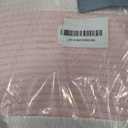 Pink Storage Bins 4 Pack Rectangular Rope Basket for Shelves for Baby Nursery Organization 12.7"Lx9"Wx7.9"H