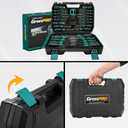 GRENPRO Screwdriver Set Precision 90pcs, S2 Alloy Steel Small Screwdriver Set, Torx Screwdriver Sets with Sturdy Tool Box, Includes Slotted Phillips Torx Tool Kit
