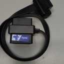bbfly-A9 OBD II OBD2 16 Pin Splitter Extension 1x Male and 2X Female Extension Cable Adapter (2FT/60CM)