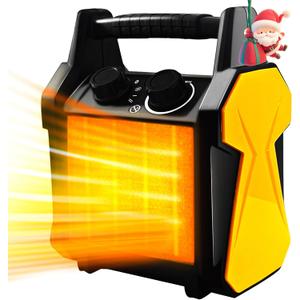 Outdoor Patio Heater, yellow, Electric Heater for Garage