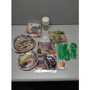 190 PCs birthday decorations,yoda