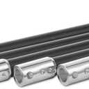 SootEater Rotary Chimney Cleaning System - Gardus RCH205-B Chimney Sweep Kit, Cleans Open Chimneys up to 18' with 6 Flexible 3' Rods, Chimney Cleaning Kit with Trim-to-Fit Spinning Chimney Whip
