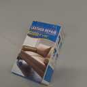 Leather Repair Patch Tape Kit, 3" x 80" Self Adhesive Leather Repair Patch for Furniture, Vinyl Kit for Car Seat, Chairs, Couch, Sofa, Boat Caramel Brown