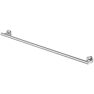 KES 33.7 Inches Towel Bar for Bathroom Shower Hand Towel Holder Hanger SUS304 Stainless Steel RUSTPROOF Wall Mount Polished Steel, Total Length 36 Inch, A2000S90, Brushed Grey