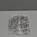 5/16-18 Serrated Flange Hex Lock Nuts 100Pcs 304 Stainless Steel 18-8, Full Thread, Hex Drive, Bright Finish by SG TZH