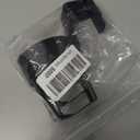 Custom Accessories 92200 Large Plastic Cup Holders, Black, Pack of 2