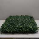 Bybeton Artificial Boxwood Panels,20"x 20" (24Pcs) 4-Layer Leaves UV-Anti Greenery Grass Wall Backdrop for Indoor Outdoor Privacy Hedge and Garden, Balcony, Privacy Fence Screen Decor