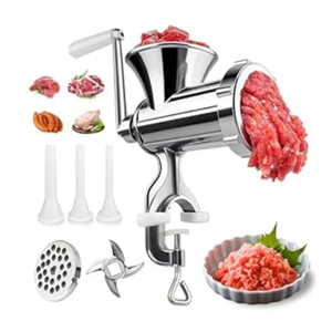 Manual Meat Grinder - Table Sausage Maker Meat Grinders Fast And Effortless Maker Meat Grinders For Home Use Food Grinder for Beef Chili Pork