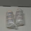 Termichy Stackable Formula Dispenser Portable Milk Powder Container, 2 Pack, Warm Grey